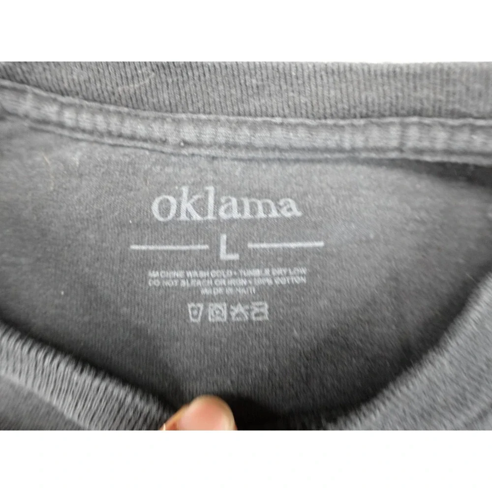 Oklama Kendrick Lamar Big Steppers Tour Shirt Mens L Black Good Long Sleeve 2022 - Picture 3 of 8